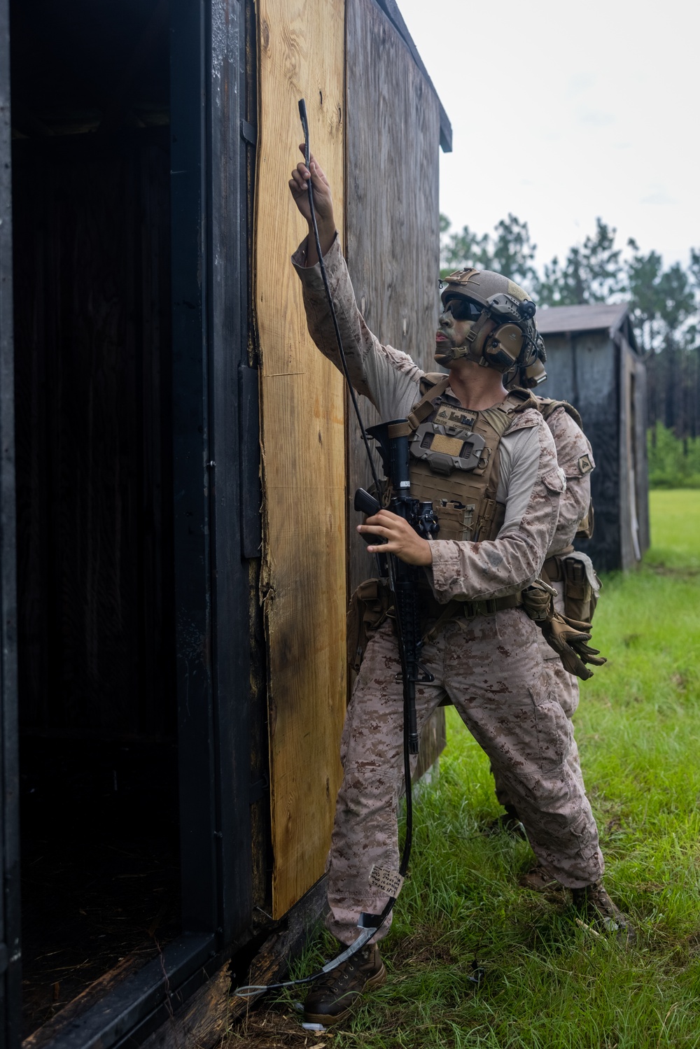 No Respect For Deadbolts: 2d CEB Urban Demolition Demonstration for Midshipmen