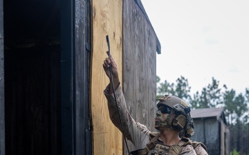 No Respect For Deadbolts: 2d CEB Urban Demolition Demonstration for Midshipmen