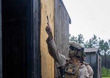 No Respect For Deadbolts: 2d CEB Urban Demolition Demonstration for Midshipmen