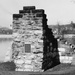 Rubble from 1856 bridge