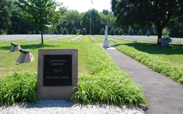 Confederate Cemetery at Rock Island