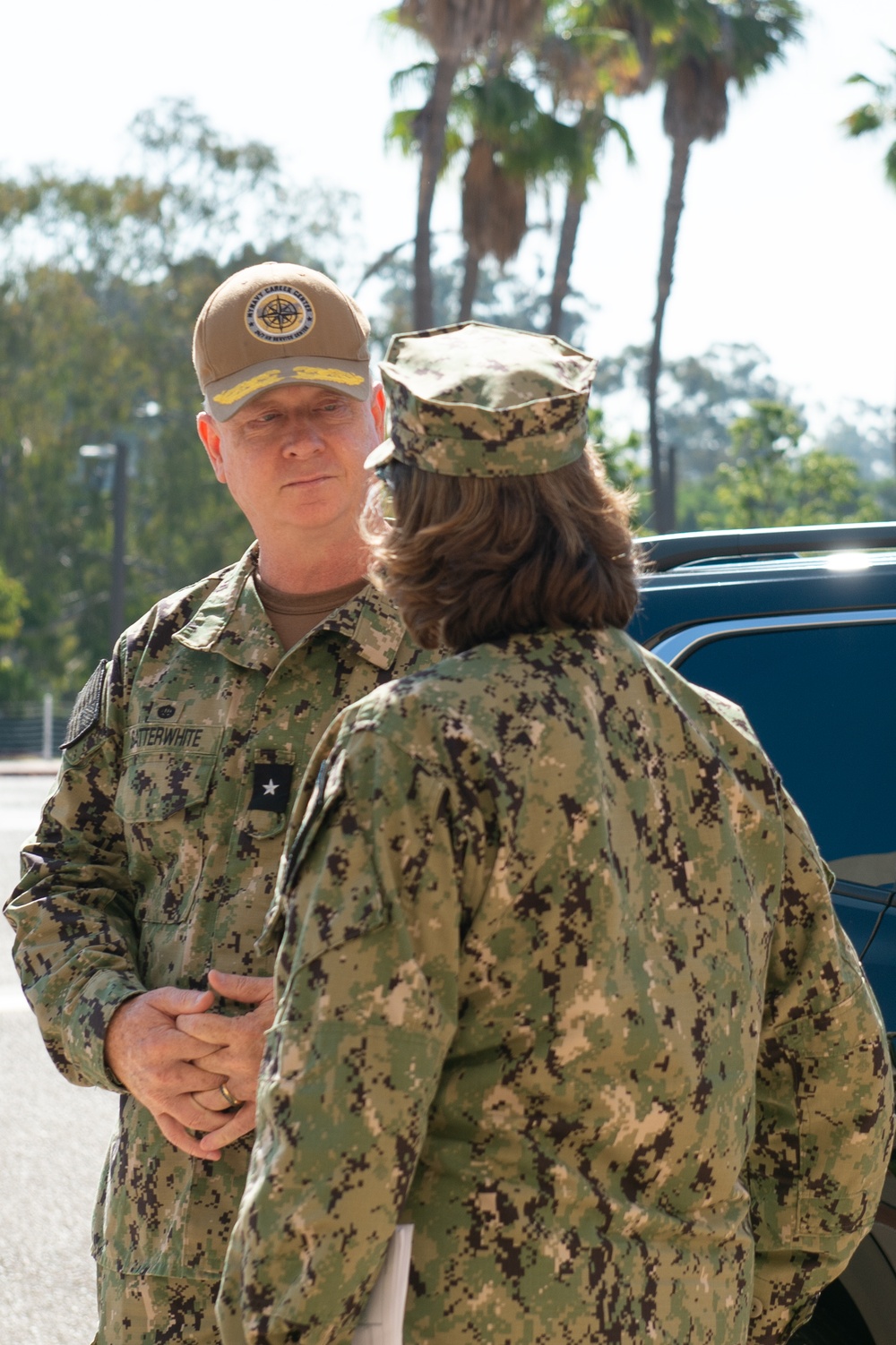 Navy Admiral visits Navy Medicine Readiness and Training Command