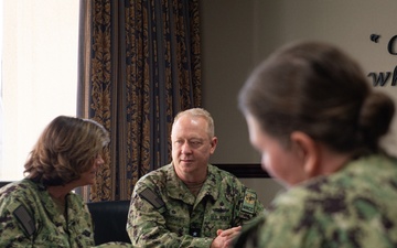 Navy Admiral Visits Navy Medicine Readiness and Training Command
