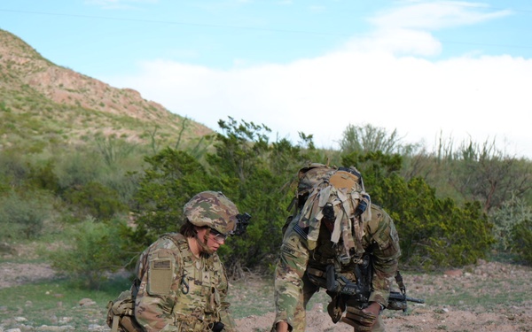 U.S. Marines, Sailors and Soldiers conduct air casualty evacuation training in Yuma, Arizona