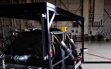 AFRL develops new hose cart for the B-2 Spirit