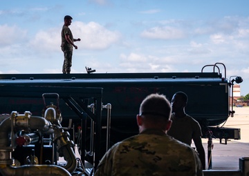 AFRL develops new hose cart for the B-2 Spirit