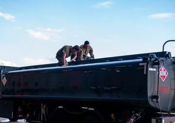 AFRL develops new hose cart for the B-2 Spirit