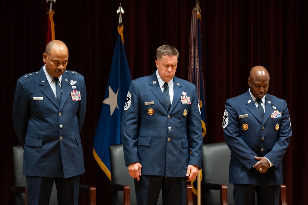 Myers Assumes Responsibility as 15th State Command Chief Master Sergeant