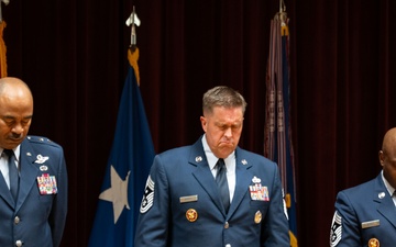Myers Assumes Responsibility as 15th State Command Chief Master Sergeant