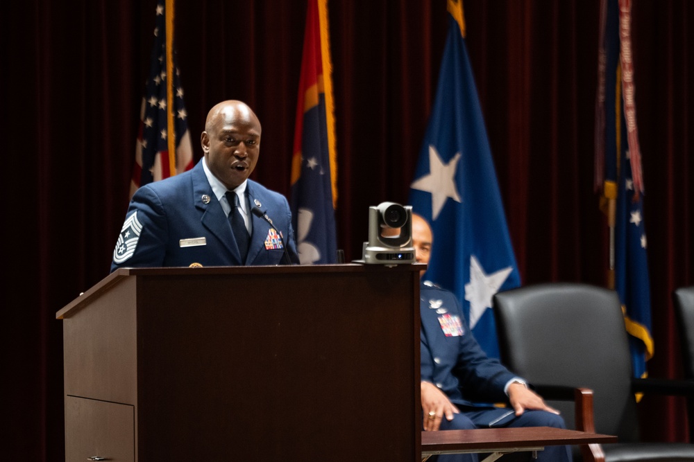 Myers Assumes Responsibility as 15th State Command Chief Master Sergeant