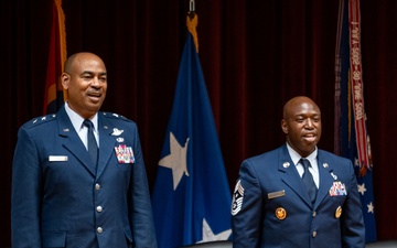 Myers Assumes Responsibility as 15th State Command Chief Master Sergeant