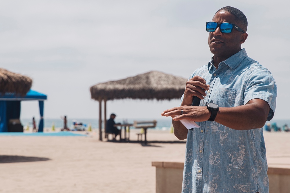 15th MEU Holds Beach Bash Event