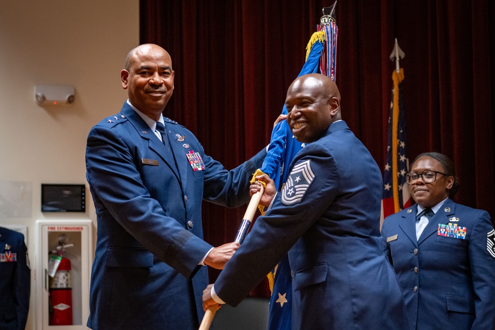 Myers Assumes Responsibility as 15th State Command Chief Master Sergeant