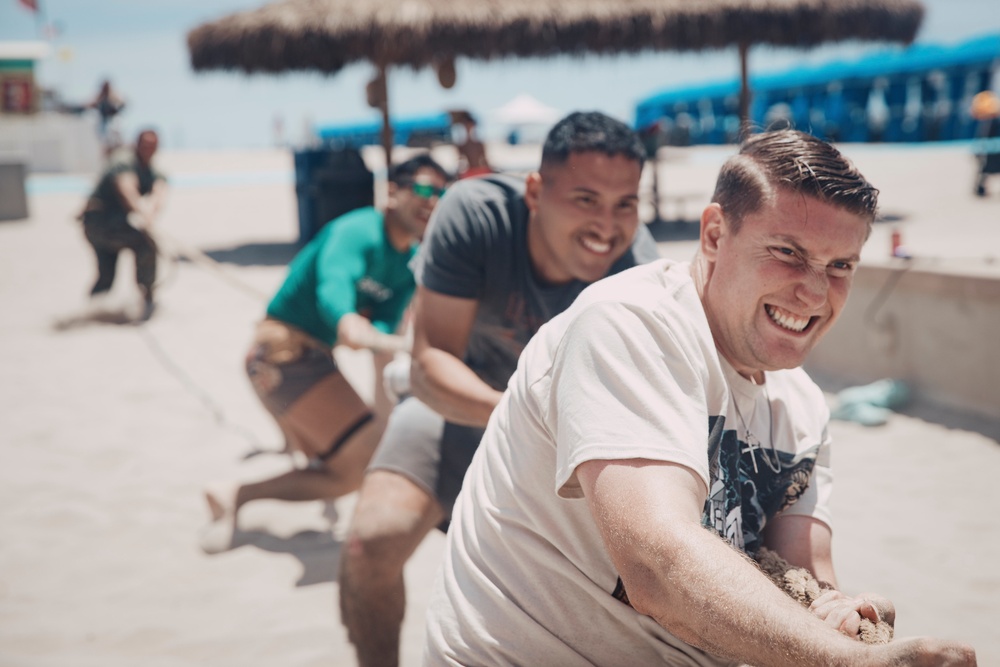 15th MEU Holds Beach Bash Event