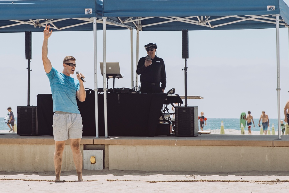 15th MEU Holds Beach Bash Event