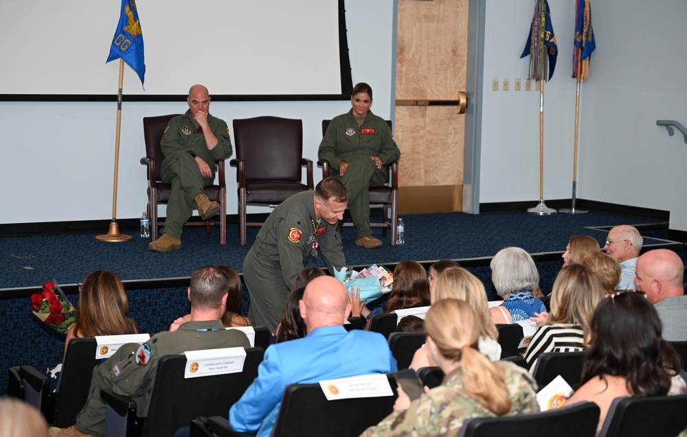 706th AGRS Change of Command Ceremony
