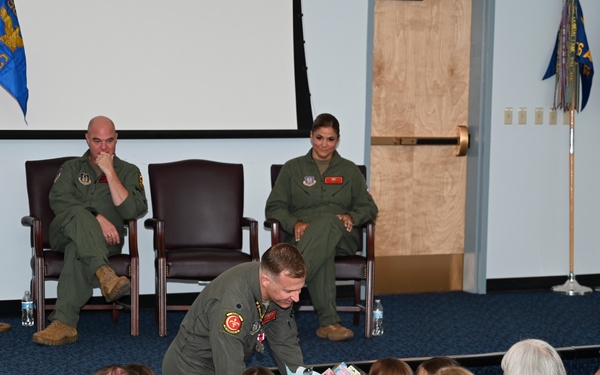 706th AGRS Change of Command Ceremony