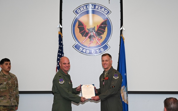 706th AGRS Change of Command Ceremony