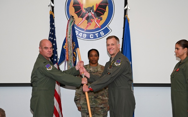 706th AGRS Change of Command Ceremony