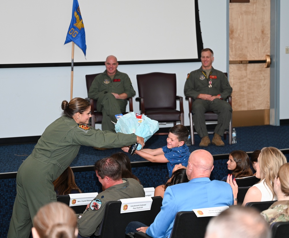 706th AGRS Change of Command Ceremony