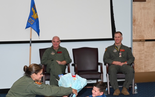 706th AGRS Change of Command Ceremony
