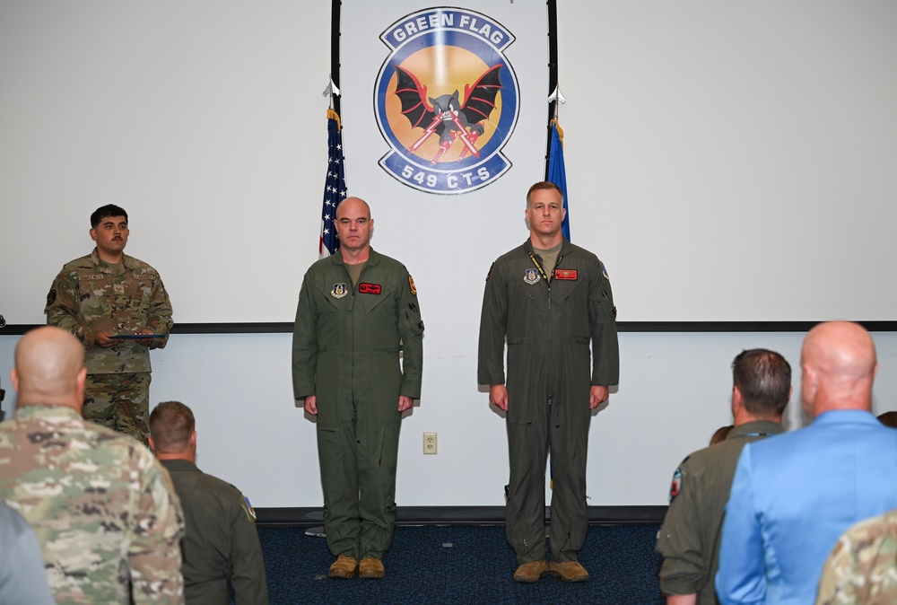 706th AGRS Change of Command Ceremony