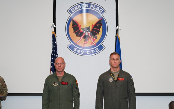 706th AGRS Change of Command Ceremony
