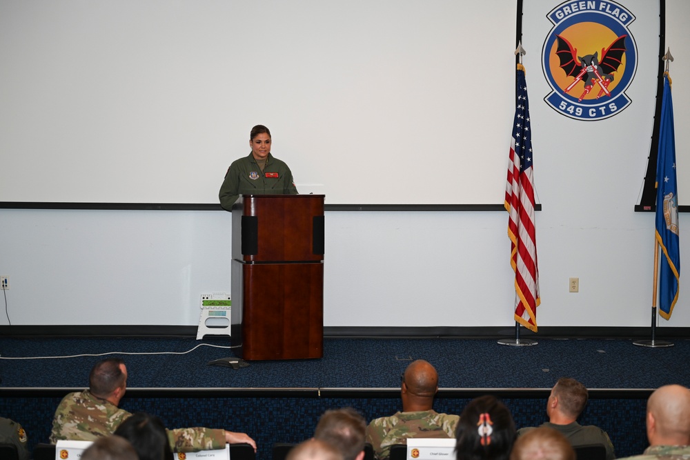 706th AGRS Change of Command Ceremony