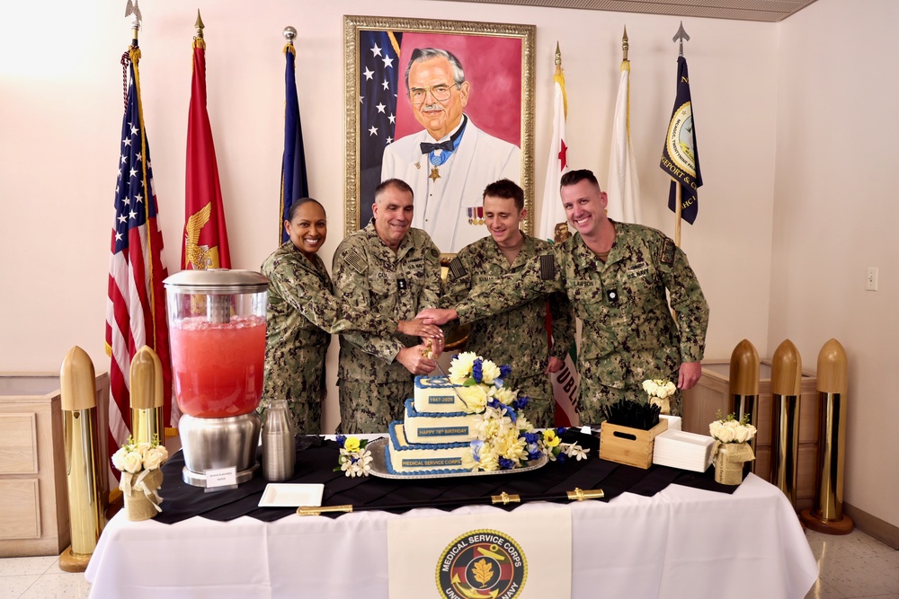 Medical Service Corps Chief visits NMRTC Twentynine Palms for Corps’ 78th Birthday