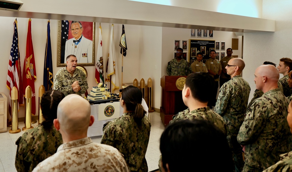 Medical Service Corps Chief visits NMRTC Twentynine Palms for Corps’ 78th Birthday