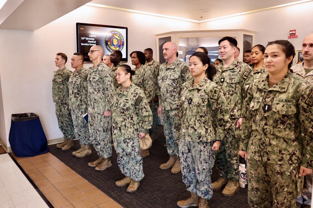 Medical Service Corps Chief visits NMRTC Twentynine Palms for Corps’ 78th Birthday