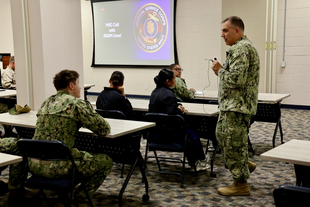 Medical Service Corps Chief visits NMRTC Twentynine Palms for Corps’ 78th Birthday