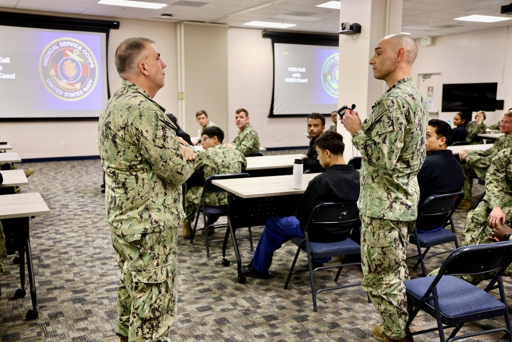 Medical Service Corps Chief visits NMRTC Twentynine Palms for Corps’ 78th Birthday