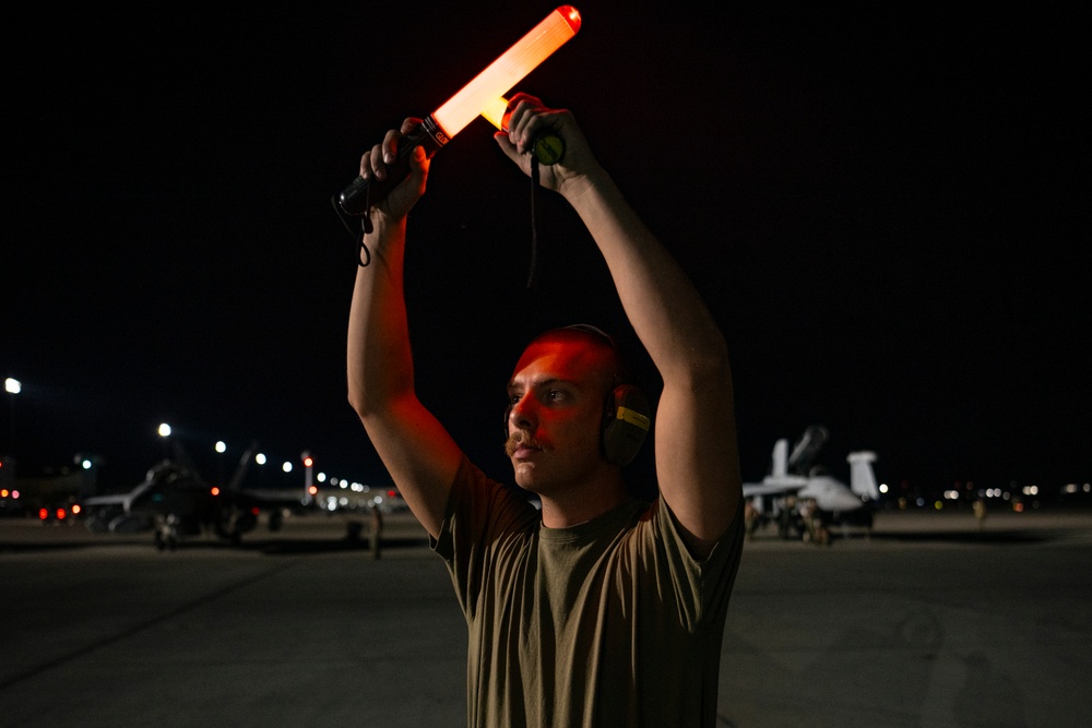 4th Fighter Squadron conduct night ops during Red Flag-Nellis 25-3 4th Fighter Squadron conduct night ops during Red Flag-Nellis 25-3