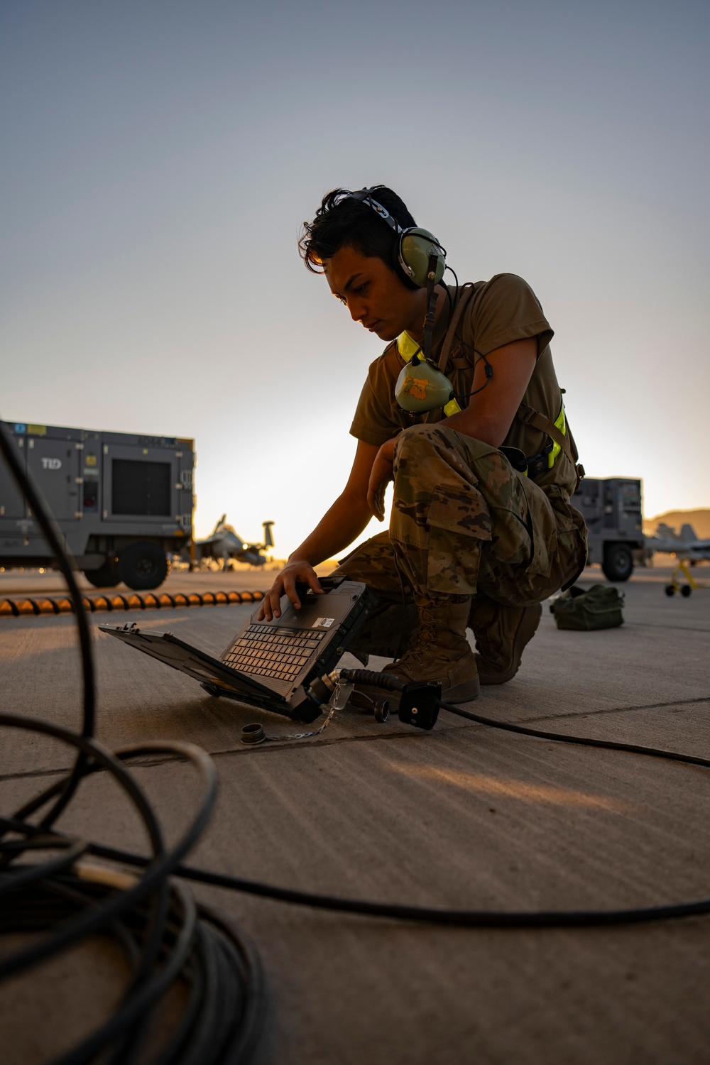 4th Fighter Squadron conduct night ops during Red Flag-Nellis 25-3 4th Fighter Squadron conduct night ops during Red Flag-Nellis 25-3