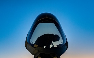 4th Fighter Squadron conduct night ops during Red Flag-Nellis 25-3