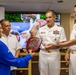 Rear Adm. Carlos Sardiello visits USNS Comfort in Costa Rica during CP25