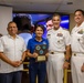 Rear Adm. Carlos Sardiello visits USNS Comfort in Costa Rica during CP25