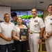 Rear Adm. Carlos Sardiello visits USNS Comfort in Costa Rica during CP25