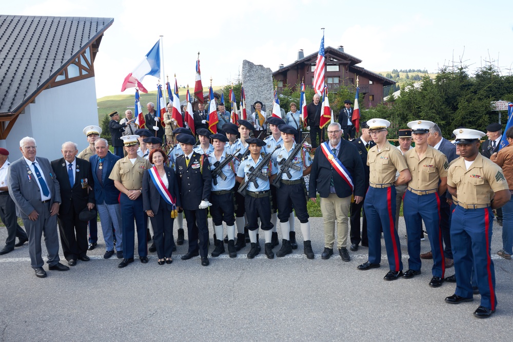 Marines, French service members commemorate the 81st anniversary of Union II