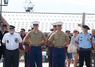 Marines, French service members commemorate the 81st anniversary of Union II