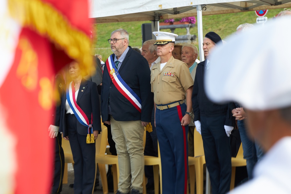 Marines, French service members commemorate the 81st anniversary of Union II