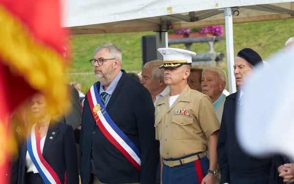 Marines, French service members commemorate the 81st anniversary of Union II