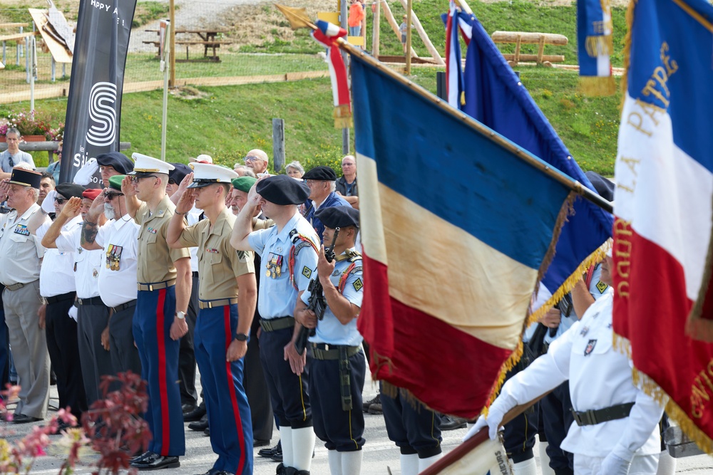Marines, French service members commemorate the 81st anniversary of Union II