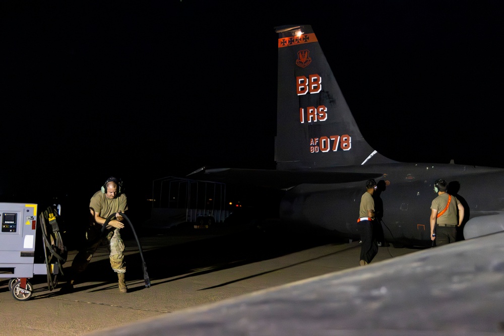 Team Beale conducts historic U-2 Dragon Lady flight, 11 years in the making