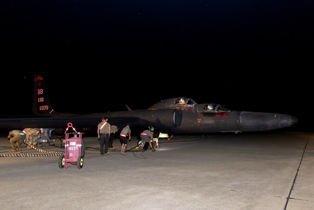 Team Beale conducts historic U-2 Dragon Lady flight, 11 years in the making
