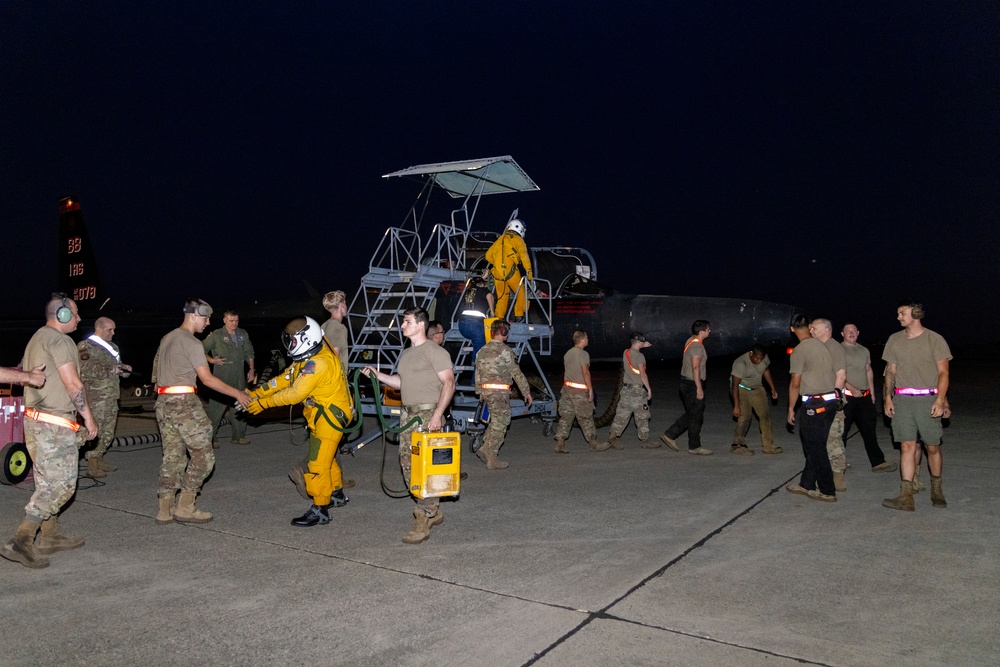 Team Beale conducts historic U-2 Dragon Lady flight, 11 years in the making