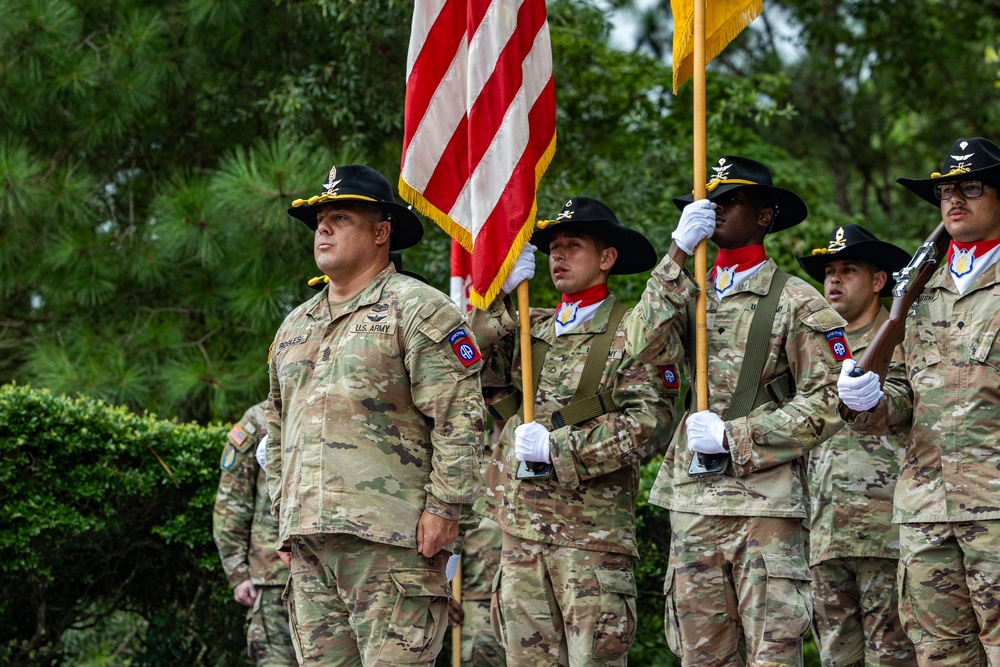 1-17 Air Calvary Squadron (ACS) Change of Responsibility Ceremony