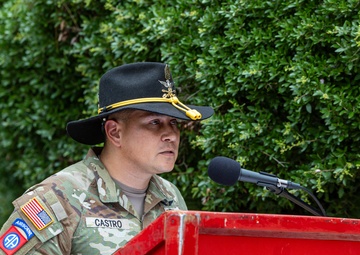 1-17 Air Calvary Squadron (ACS) Change of Responsibility Ceremony