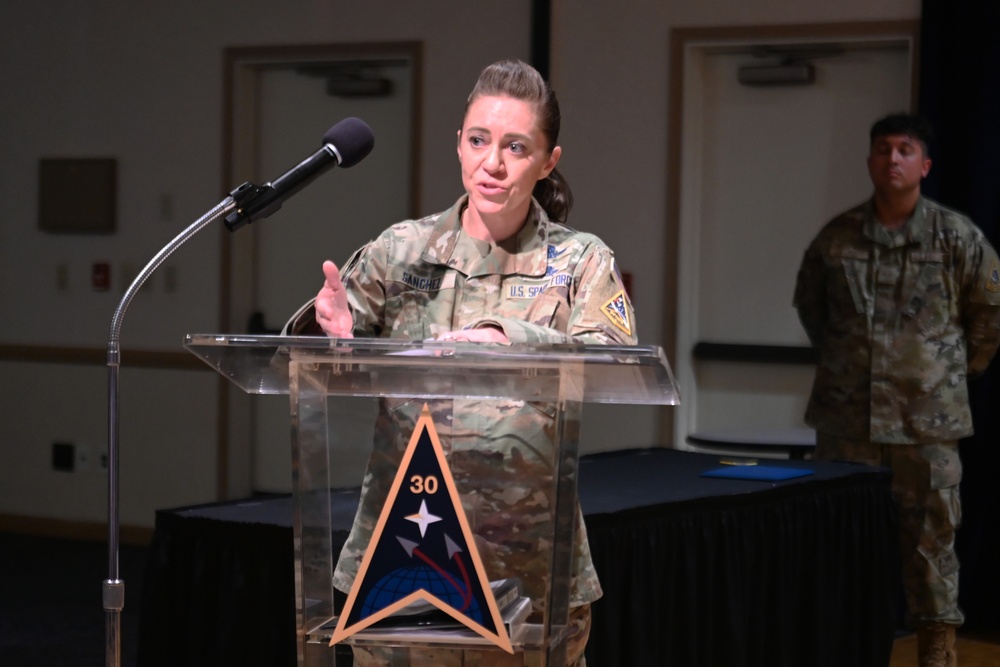 Vandenberg Space Force Base Change of Responsibility Ceremony 2025